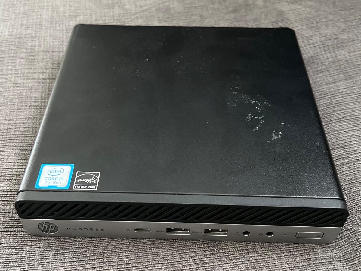 HP Prodesk CPU
