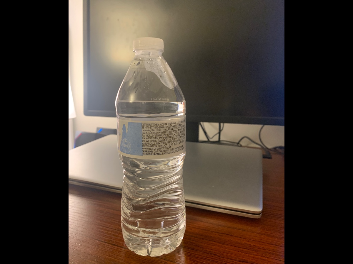 bottled water